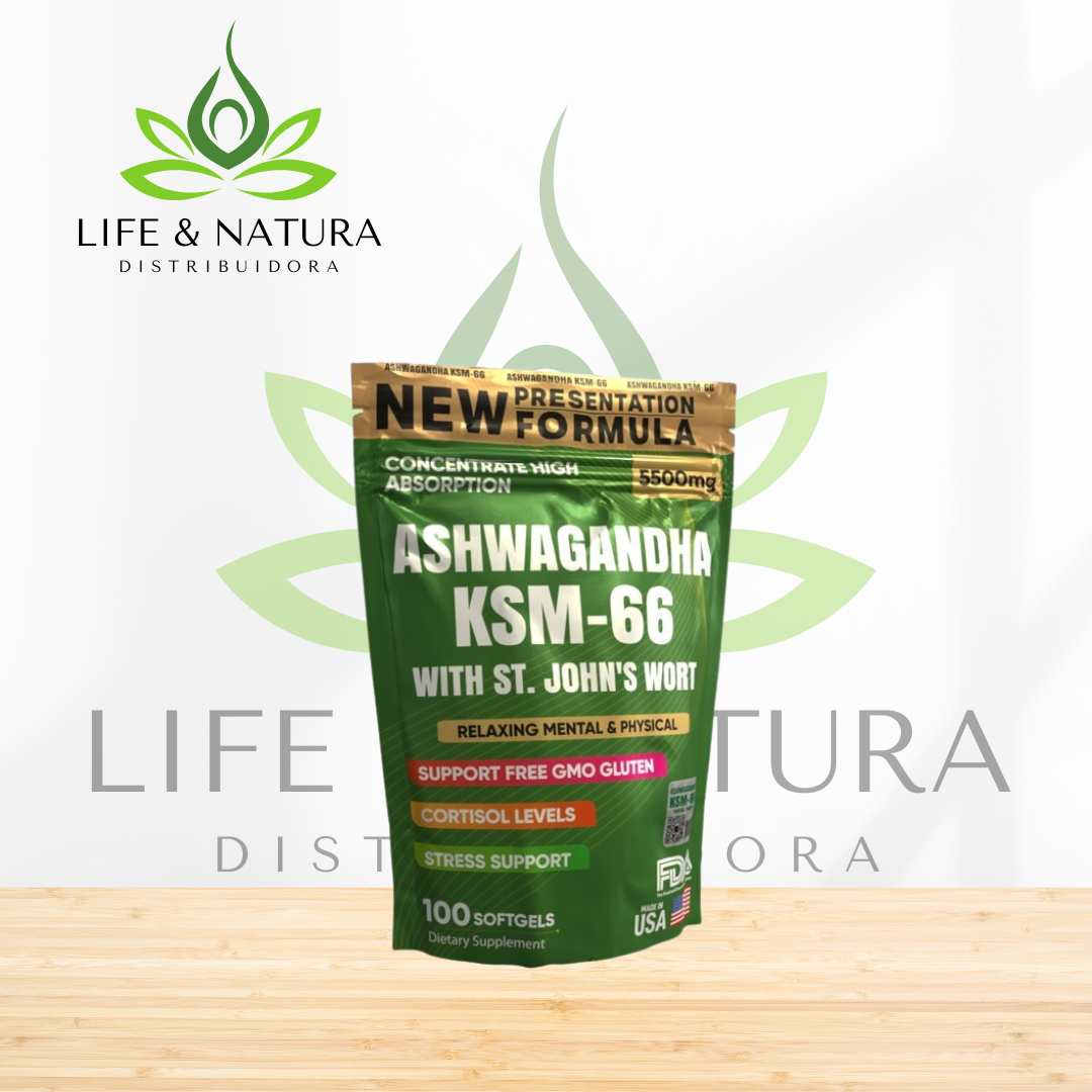 ASWHAGNDA KSM- 66 BOLSA X 100 SOGLES